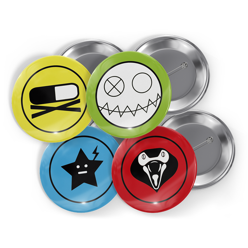MCR: KILLJOYS PIN SET
